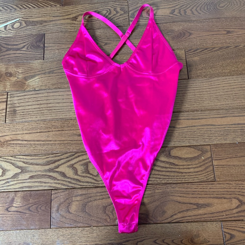Hot Pink Body Suit